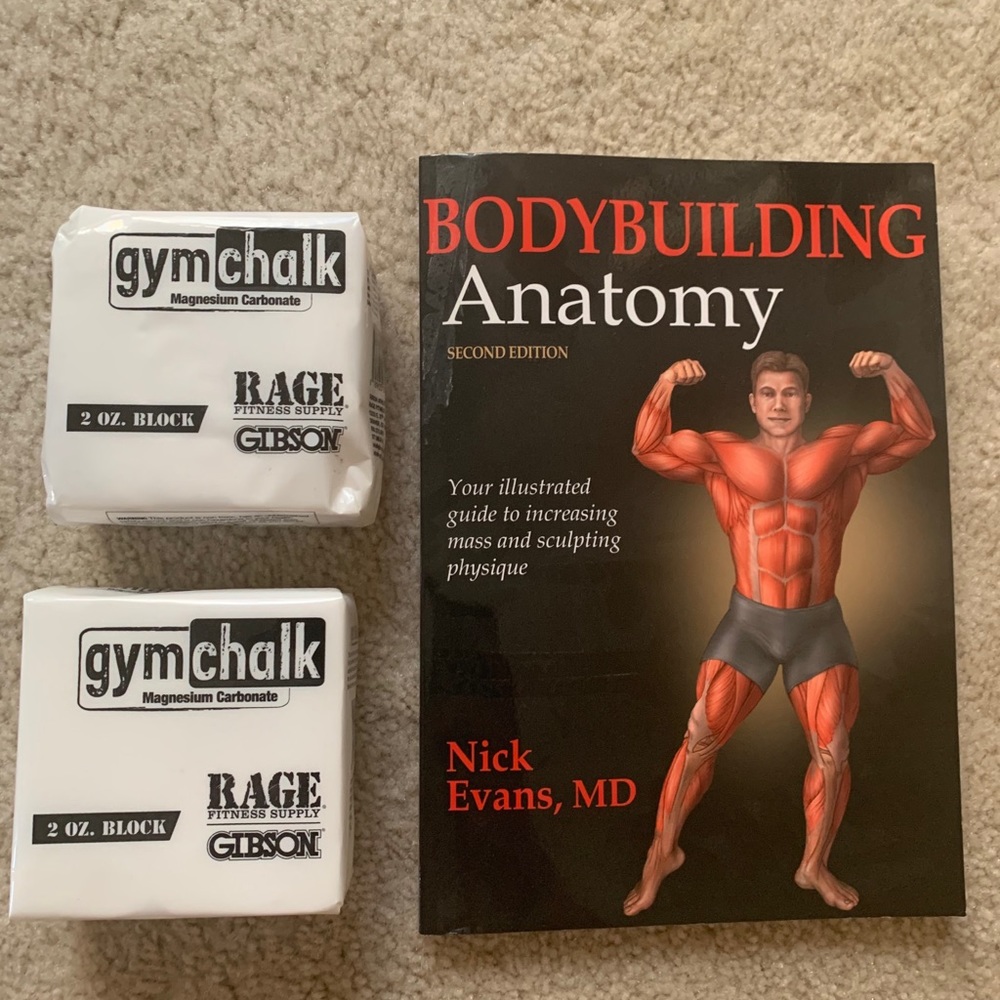 Body Building Guide and Two Gym Chalk
